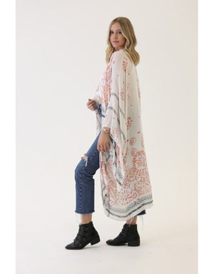 
                
                    Load image into Gallery viewer, Angie Printed Kimono
                
            