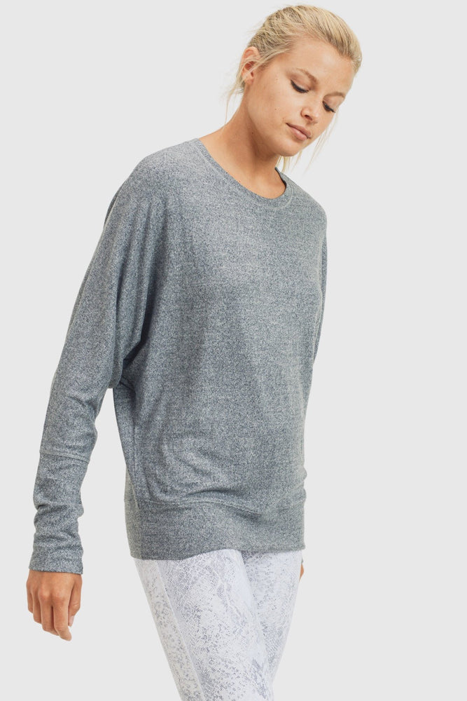 
                
                    Load image into Gallery viewer, Mono B Dolman Sleeved Top
                
            